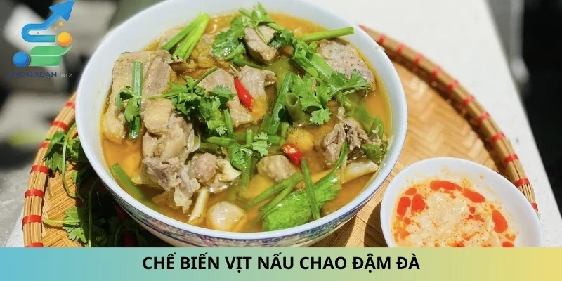 Chế biến vịt nấu chao đậm đà