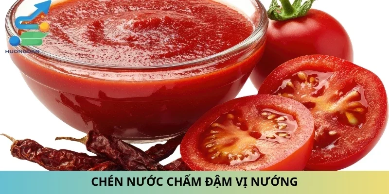 Chén nước chấm đậm vị nướng