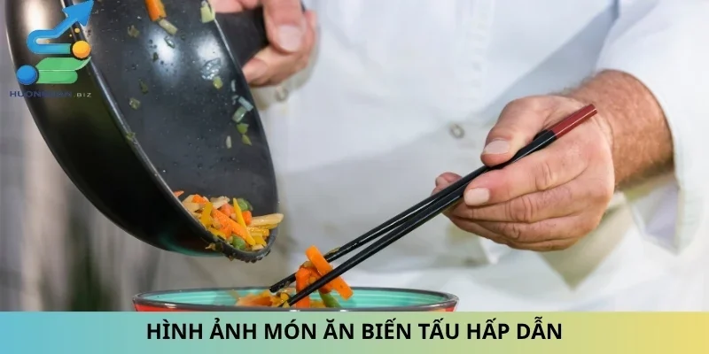 Hình ảnh món ăn biến tấu hấp dẫn