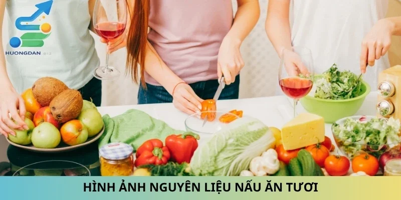Hình ảnh nguyên liệu nấu ăn tươi