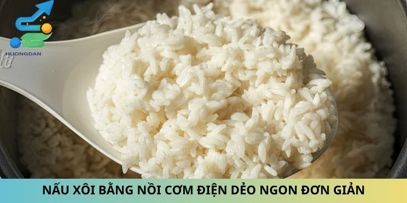 Nấu Xôi Bằng Nồi Cơm Điện Dẻo Ngon Đơn Giản Nấu Ăn Ngon