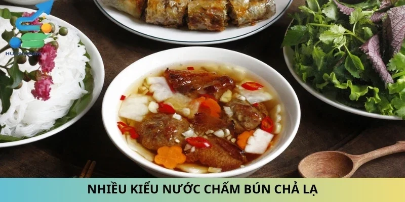 Nhiều kiểu nước chấm bún chả lạ